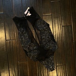 Victoria Secret mesh bodysuit NWT
